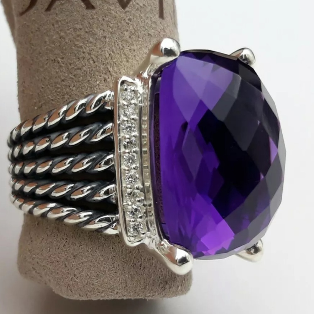 David Yurman amethyst - Picture 2 of 4